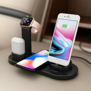 Electronics Chargers & Cradles  Charging Dock Charger Stand For Apple Watch Series/Air Pods iPhone Station