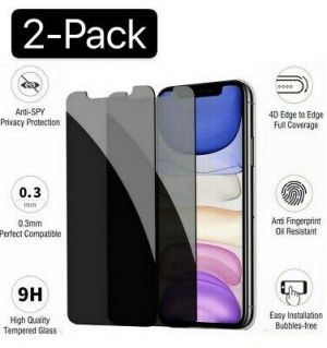 Electronics Screen Protectors iPhone X XS XR 13 Max 11 12 Pro Privacy Anti-Spy Tempered Glass Screen Protector