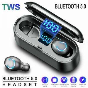 Bluetooth 5.0 Headset TWS Wireless Earphones Mini Earbuds Stereo Dual Headphones