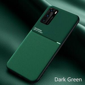 For Huawei Mate 40 30 Pro P40 P30 Lite Magnetic Leather Carbon Fiber Case Cover