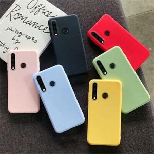 Electronics For Huawei & Xiaomi For Huawei Y5 Y6 Y7 Y9 Prime 2019 Slim Soft Silicone Matte Skin TPU Case Cover
