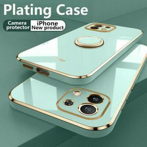 Electronics For Huawei & Xiaomi For Xiaomi Mi 11 Ultra 10T Lite 11i Shockproof Plating Soft Silicone Case Cover