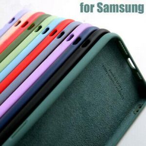 Case For Samsung A52 A32 A72 5G S21 S20 FE Shockproof Liquid Silicone Soft Cover