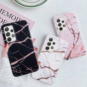 Electronics For samsung For Samsung A32 A52 A72 A21S A51 S21 Ultra S20 FE Shockproof Marble Case Cover